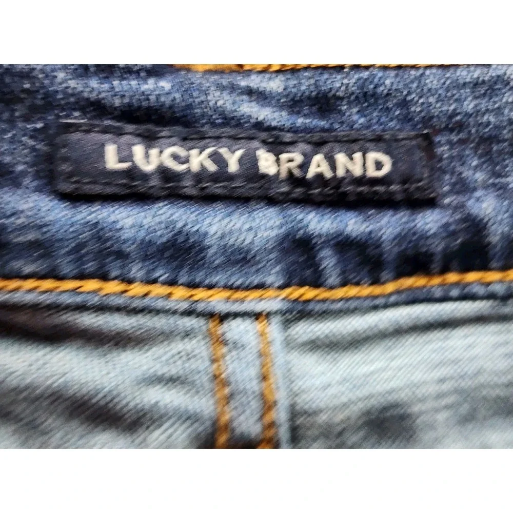 Lucky Brand 363 Vintage Straight Blue Jeans Mens 40x34 Dark Wash Denim